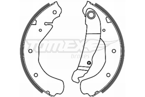 TOMEX Brakes TX 20-16 Sada...